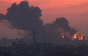 بالفیديو...عدوان اسرائيلي جديد على مدينة غزة