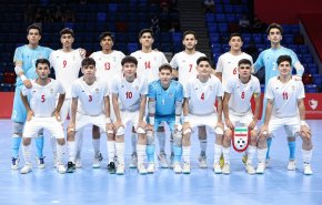 المنتخب الايراني لكرة الصالات في مركز الوصافة