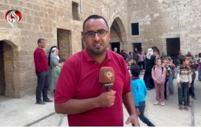 آموزش در غزه از سر گرفته می شود +فیلم