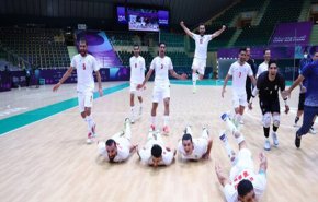 المنتخب الايراني لكرة الصالات يتوج ببطولة دورة الالعاب الاسلامية