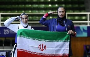 طلای بانوی تکواندوکار ایران در ریاض