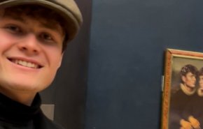 امنیت موزه لوور بار دیگر مضحکه رسانه‌های جهان شد+فیلم