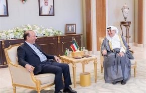 السفير الايراني يلتقي وزير الديوان الأميري الكويتي