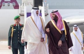 امیر قطر به عربستان رفت