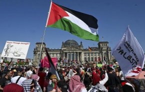 تظاهرات گسترده در برلین در محکومیت نسل‌کشی در غزه و حمایت تسلیحاتی آلمان از 