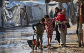 غزه؛ دیروز غرق در خون، امروز غرق در سیلاب