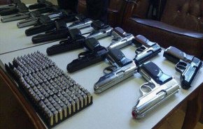 ۲۲۰ قبضه سلاح جنگی در تبریز کشف شد