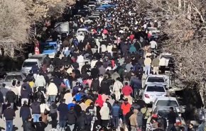 تجمع اعتراضی مردم ولایت مدار ایران اسلامی علیه اغتشاشگران