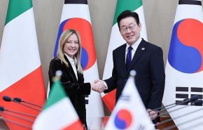 تاکید سران کره جنوبی و ایتالیا بر خلع سلاح کامل هسته‌ای در شبه جزیره کره