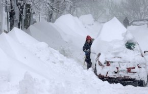 هجوم طوفان یخی به آمریکا؛ اعلام وضعیت اضطراری و خاموشی گسترده + فیلم 