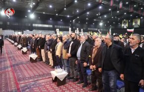 لبنان: حشود مؤيدة لإيران في مواجهة المؤامرات الأميركية والإسرائيلية