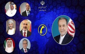 گفتگوهای تلفنی وزیر امور خارجه ایران با وزرای خارجه منطقه