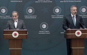 کنفرانس خبری مشترک وزرای خارجه ایران و ترکیه 