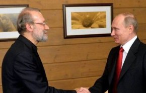 دیدار لاریجانی با پوتین