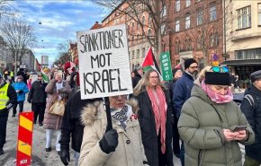 سوئدی‌ها نقض آتش‌بس غزه توسط رژیم صهیونیستی را محکوم کردند