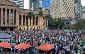 هزاران نفر در استرالیا علیه رئیس اسرائیل تظاهرات کردند