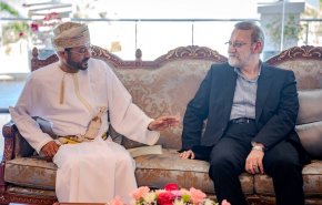 علی لاریجانی با وزیر خارجه عمان در مسقط دیدار و گفتگو کرد