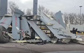 نمایش پهپادهای ساقط‌ شده اسرائیل در میدان آزادی