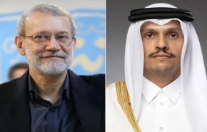 قطر تكشف تفاصيل لقاء لاريجاني وآل ثاني