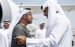 امیر قطر به امارات رفت