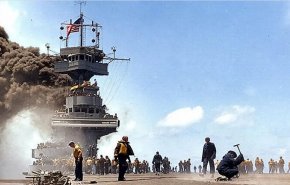 ايران تثبت قدرتها علی إغراق حاملات الطائرات..