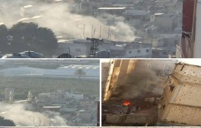 شهيدان وجرحى جراء غارة صهيونية على مبنى في مخيم عين الحلوة