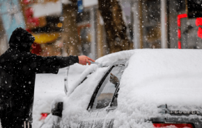 شهر اردبیل سفیدپوش شد، آغاز فعالیت سامانه سرد و بارشی