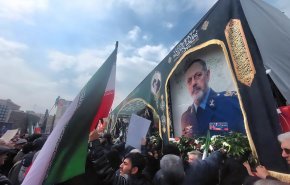 تشييع مهيب للقادة الشهداء في العدوان الاسرائيلي الامريكي على ايران