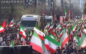 تشييع مهيب لجثامين القادة العسكريين الذين ارتقوا في العدوان الصهيوأمريكي على إيران