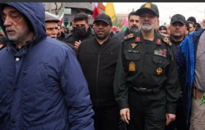 حضور سردار رادان در راهپیمایی روز جهانی قدس در تهران