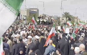 أهواز تحيي يوم القدس بمسيرات حاشدة وتشيع جثمان الشهيد شمخاني