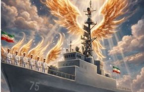 پیکرهای مطهر ۸۴ شهید قهرمان ناوشکن دنا تشییع می‌شود