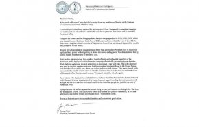 استعفای مقام دولتی آمریکا در اعتراض به تجاوز به ایران‌