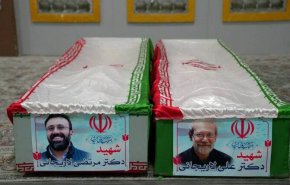 تشییع پیکر مطهر شهید لاریجانی و سلیمانی و شهدای ناوشکن 