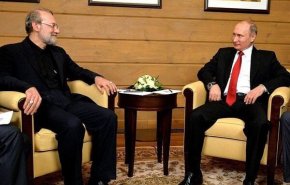 پوتین شهادت علی لاریجانی را به رهبر جمهوری اسلامی ایران تسلیت گفت