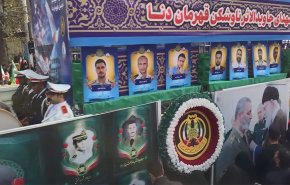 طهران تشيّع شهداء مدمرة دنا: رسالة الصمود والتحدي