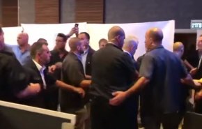 قطع کنفرانس خبری نتانیاهو به دلیل شلیک موشک‌های ایران و حزب‌الله