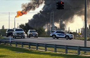 وقوع انفجار بزرگ در پالایشگاه نفت تگزاس