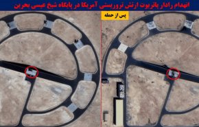 تصاویر ماهواره‌ای از نابودی تجهیزات نظامی در پایگاه‌های آمریکا

