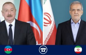 گفت‌وگوی تلفنی رئیسان جمهور ایران و جمهوری آذربایجان
