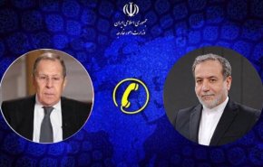 تماس تلفنی وزرای امور خارجه جمهوری اسلامی ایران و روسیه