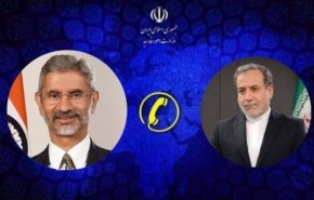 تماس تلفنی وزرای امور خارجه جمهوری اسلامی ایران و هند