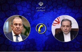 وزیران امور خارجه ایران و روسیه گفت‌وگو کردند