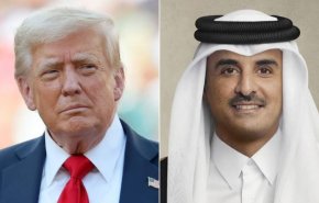 تماس تلفنی امیر قطر و ترامپ با محور کاهش تنش‌های منطقه‌ای
