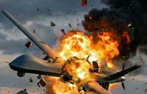 انهدام یک فروند پهپاد MQ۹ در آسمان شهرستان جم 
