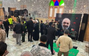 ادای احترام همرزمان به مقام شهید سلامی در شهر ری + فیلم