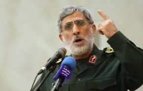 هشدار قاآنی به صهیونیست‌ها؛ باید سراسر لبنان را ترک کنید