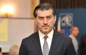 حضور رئیس جمهور گرجستان در مراسم تشییع رهبر شهید
