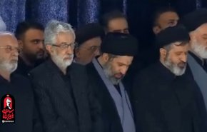 حضور فرزندان رهبر شهید انقلاب در مصلای امام خمینی(ره)
