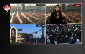 15 الی 20 مليون، يلقون النظرة الأخيرة علی جثمان القائد الشهيد